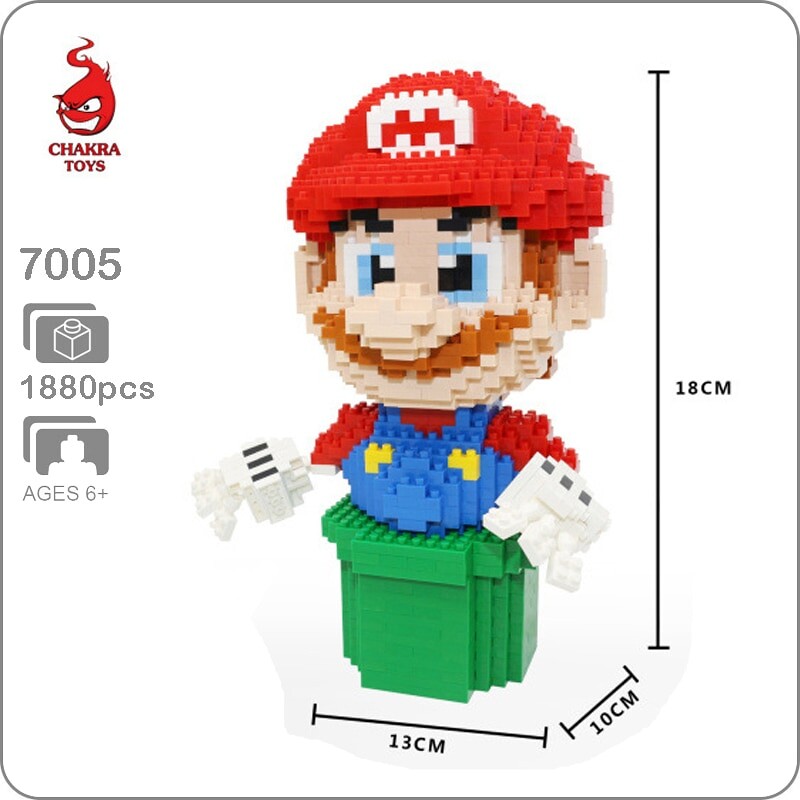 CHAKRA 7005 Large Red Super Mario Plumber