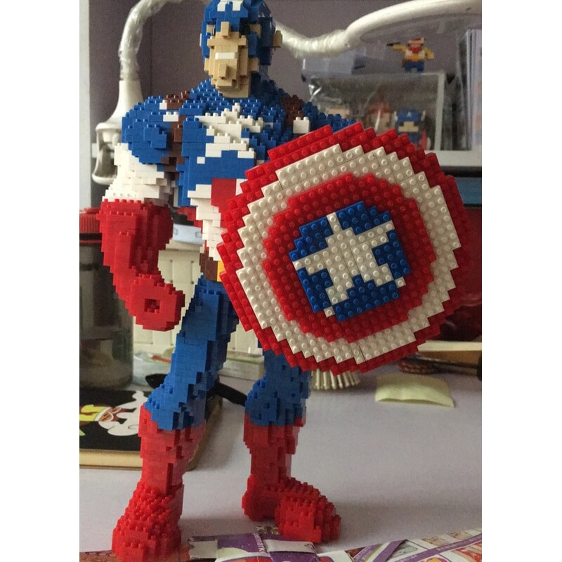 Shangji 21811 Avengers Captain America XL - LOZ Blocks Official Store