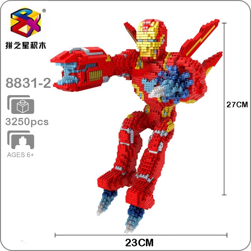 PZX 8831-2 Avengers Flying Iron Man XL