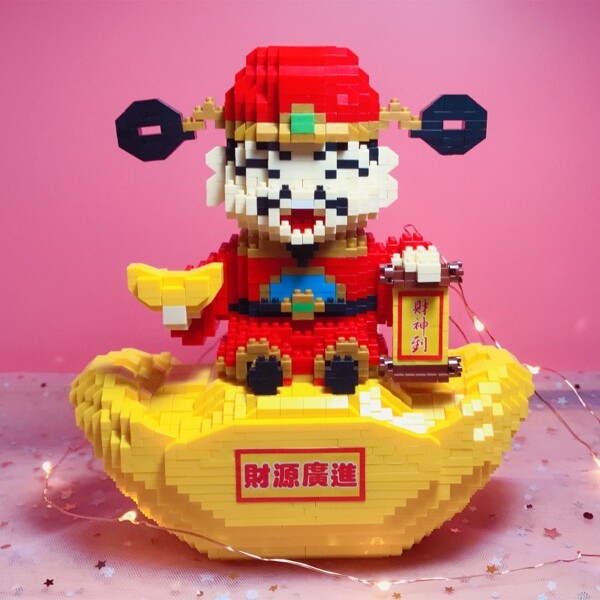 Babu 8819 Red God Of Wealth Gold XL