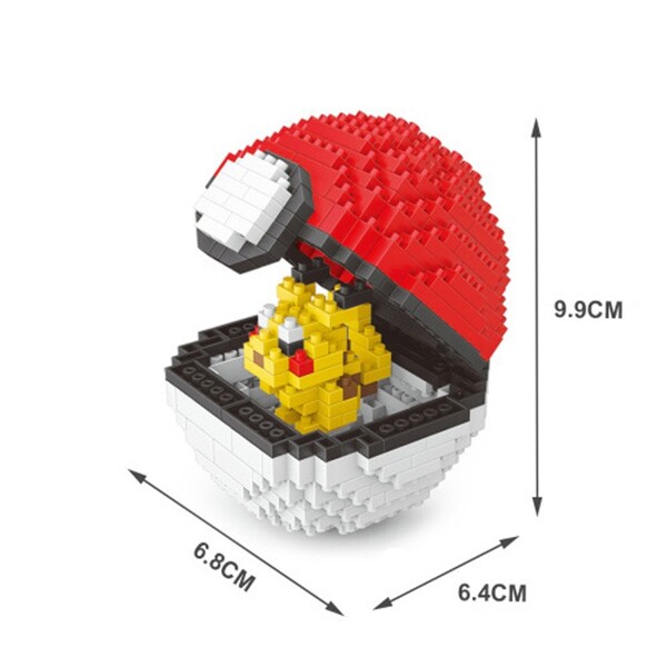 Wise Hawk 2532 Medium Pocket Monster Red Ball