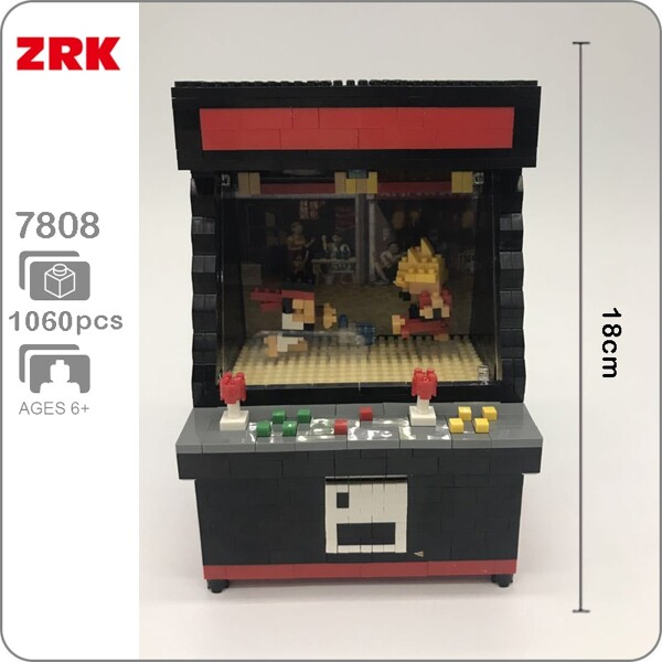 ZRK 7808 Black 3D Game Fighter Machine