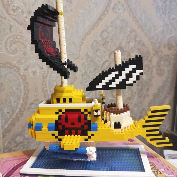 ZMS 3448 Large One Piece Submarine Ship