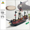 YZ 66505 Large Caribbean Pirate Skull Ship