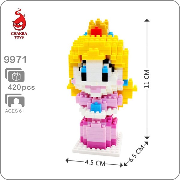CHAKRA 9971 Medium Super Mario Peach Princess