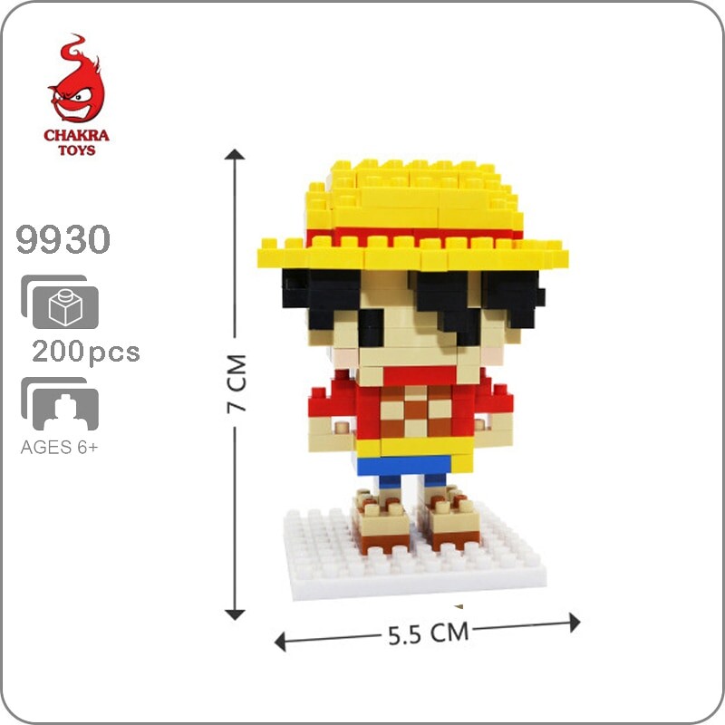 CHAKRA 9930 Mini One Piece Monkey D. Luffy