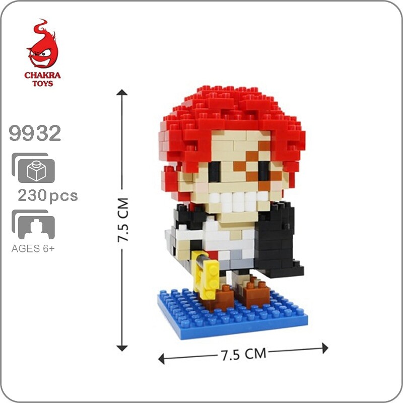 CHAKRA 9932 Mini One Piece Red-Haired Shanks