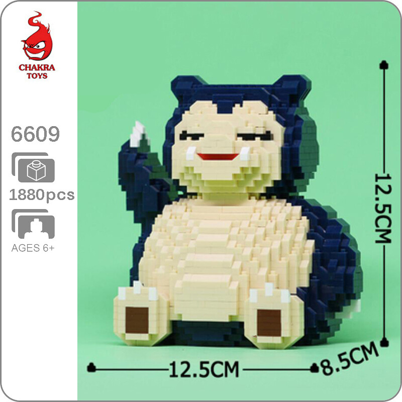 CHAKRA 6609 Medium Pokémon Snorlax Bear