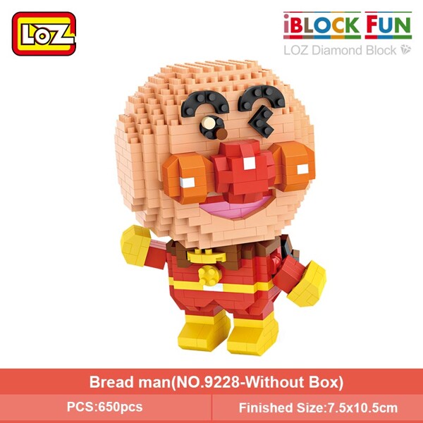 LOZ 9228 Anpanman Cartoon Character Mini Bricks