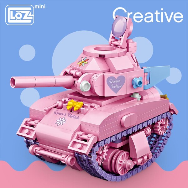 LOZ 1118 Pink Tank Turn