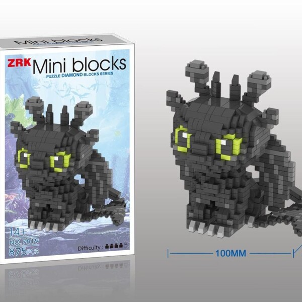 ZRK 7819-7820 Toothless And Light Fury