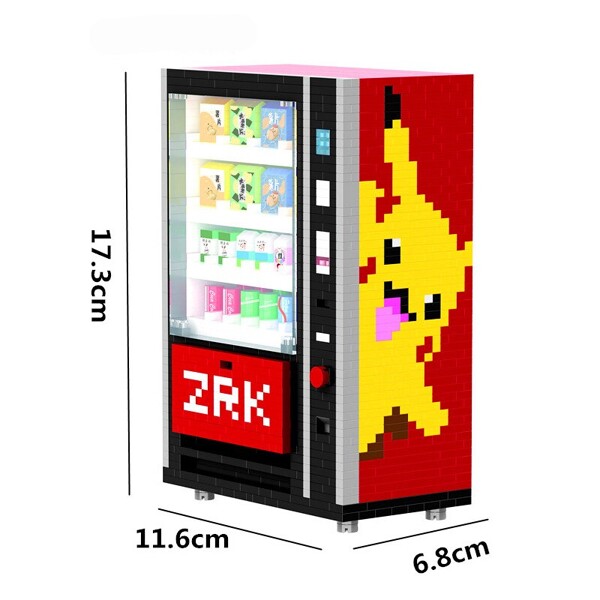 ZRK 7823 Pikachu Drinks Vending Machine