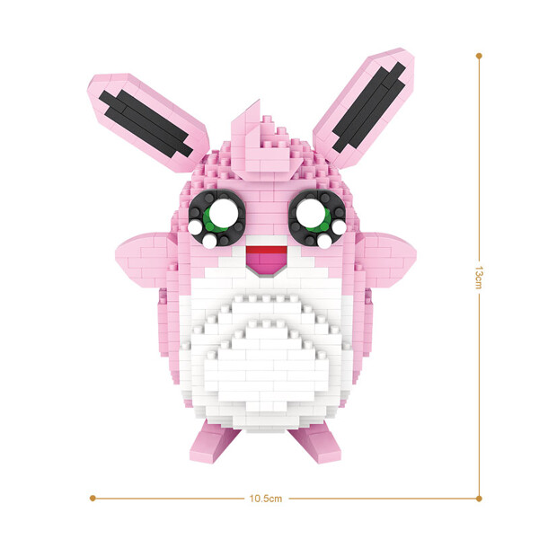 LOZ 9225 Pink Wigglytuff