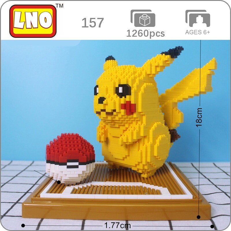 LNO 157 Pikachu Pocket Ball