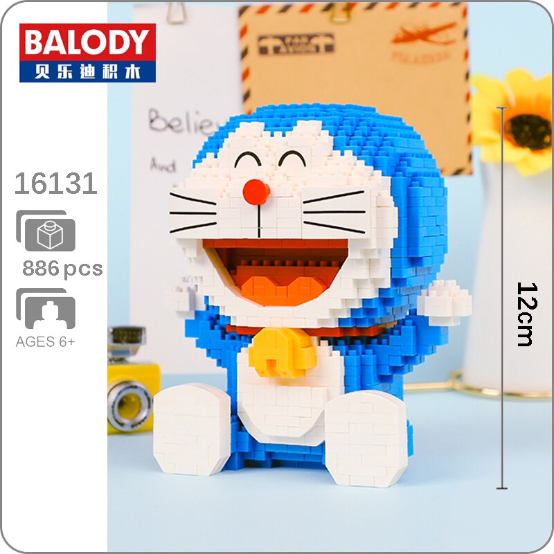BALODY 16131 Doraemon Sitting