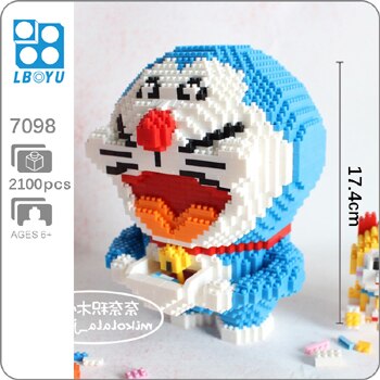 LBOYU 7098 Doraemon With Pocket Open