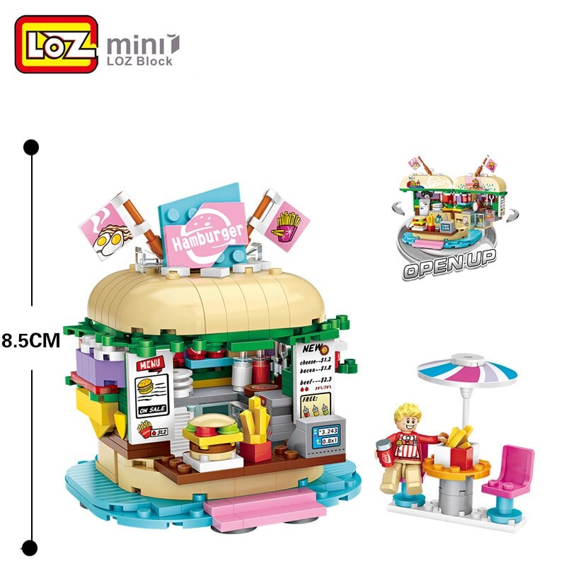 2 Different Sets of LOZ Diamond Blocks Nano Mini Building Blocks Building Toys 