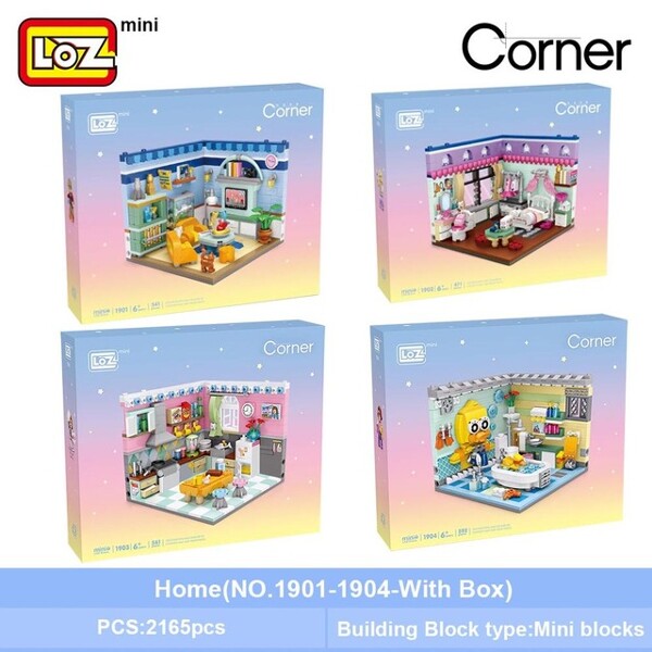 LOZ 1901-1904 Home Set