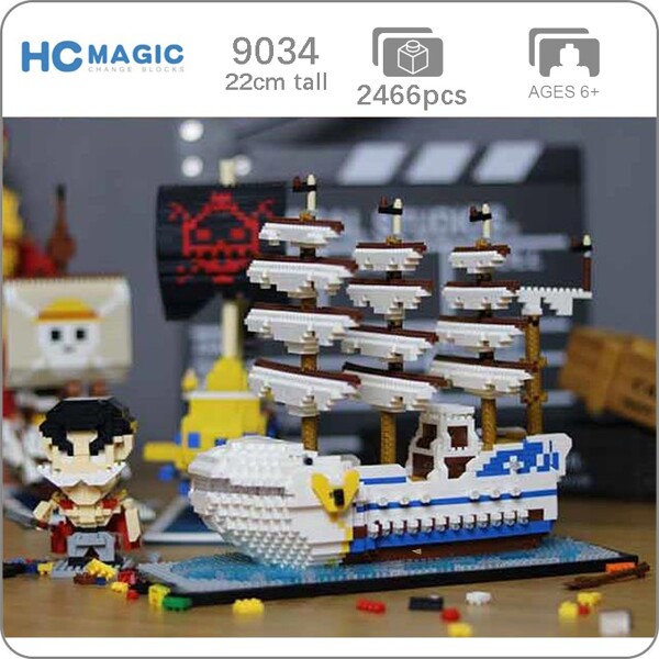 HC Magic 9034 One Piece Whitebeard Pirate Ship