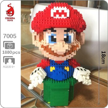 CHARKA 7005-7006 Super Mario Mario with Green Pipe and Golden Question Block
