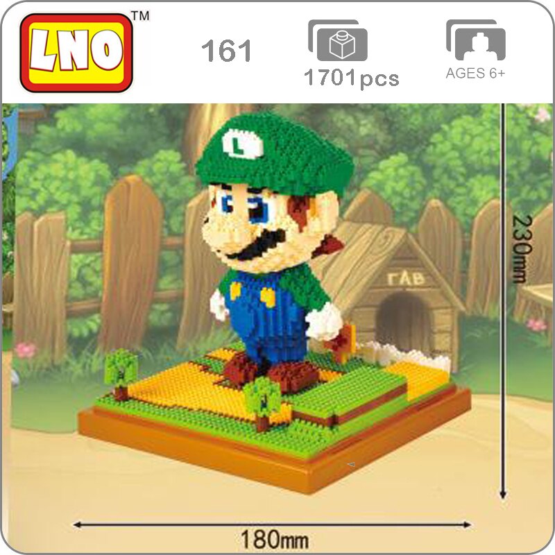 LNO 161 Super Mario Green Luigi