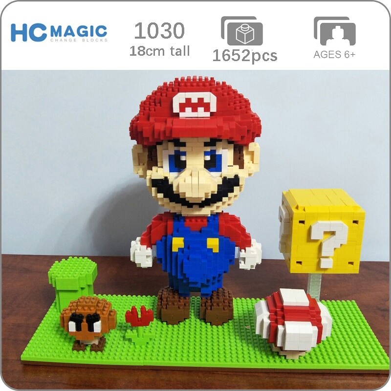 HC Magic 1030 Super Mario Goomba Coin and Mario