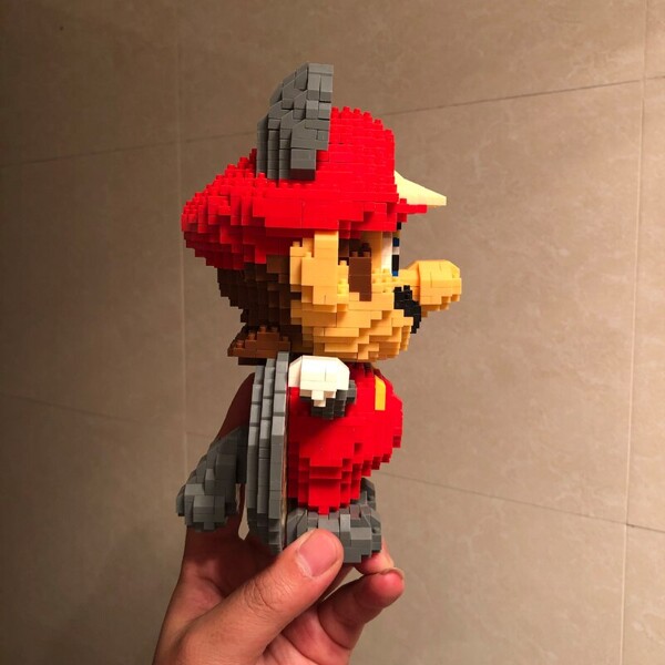WISE HAWK 2498 Super Mario Flying Squirrel Raccoon Mario