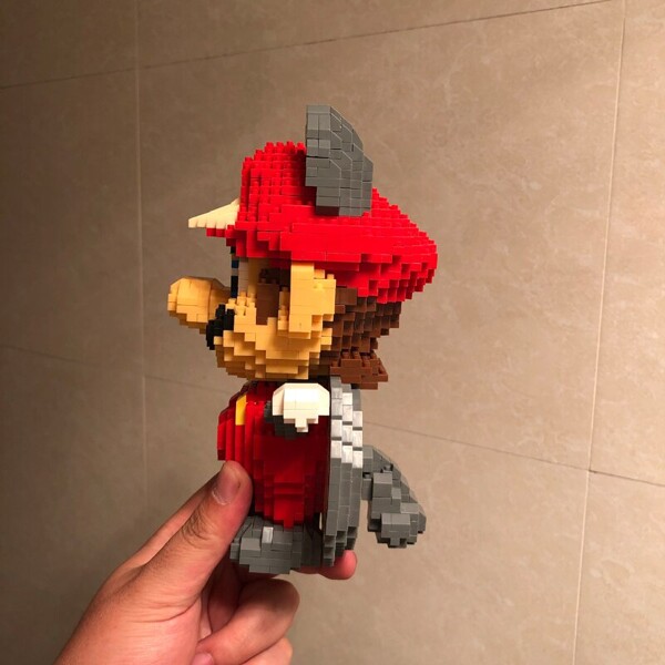 WISE HAWK 2498 Super Mario Flying Squirrel Raccoon Mario