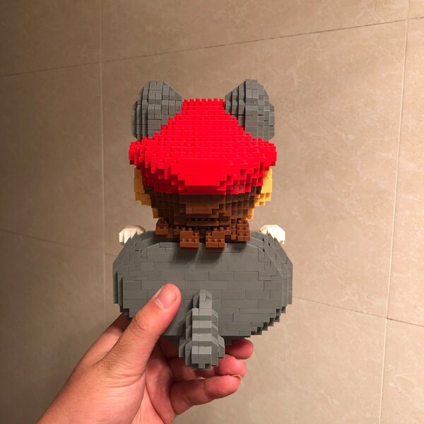 WISE HAWK 2498 Super Mario Flying Squirrel Raccoon Mario