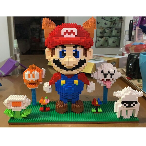 ZMS 3490 Super Mario Tanooki Mario and Ghost