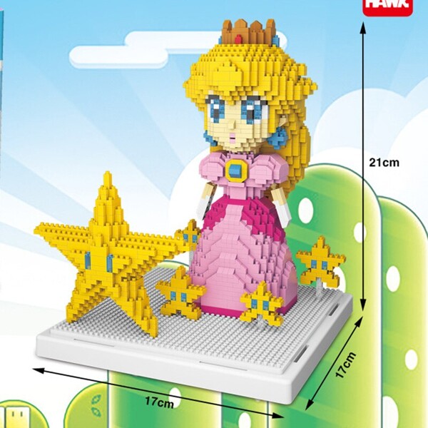 WISE HAWK 2508 Super Mario Princess Peach and Star