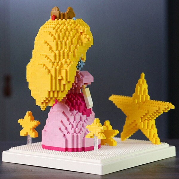 WISE HAWK 2508 Super Mario Princess Peach and Star