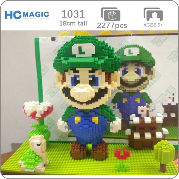 HC Magic 1031 Super Mario with Luigi Castle and Goomba