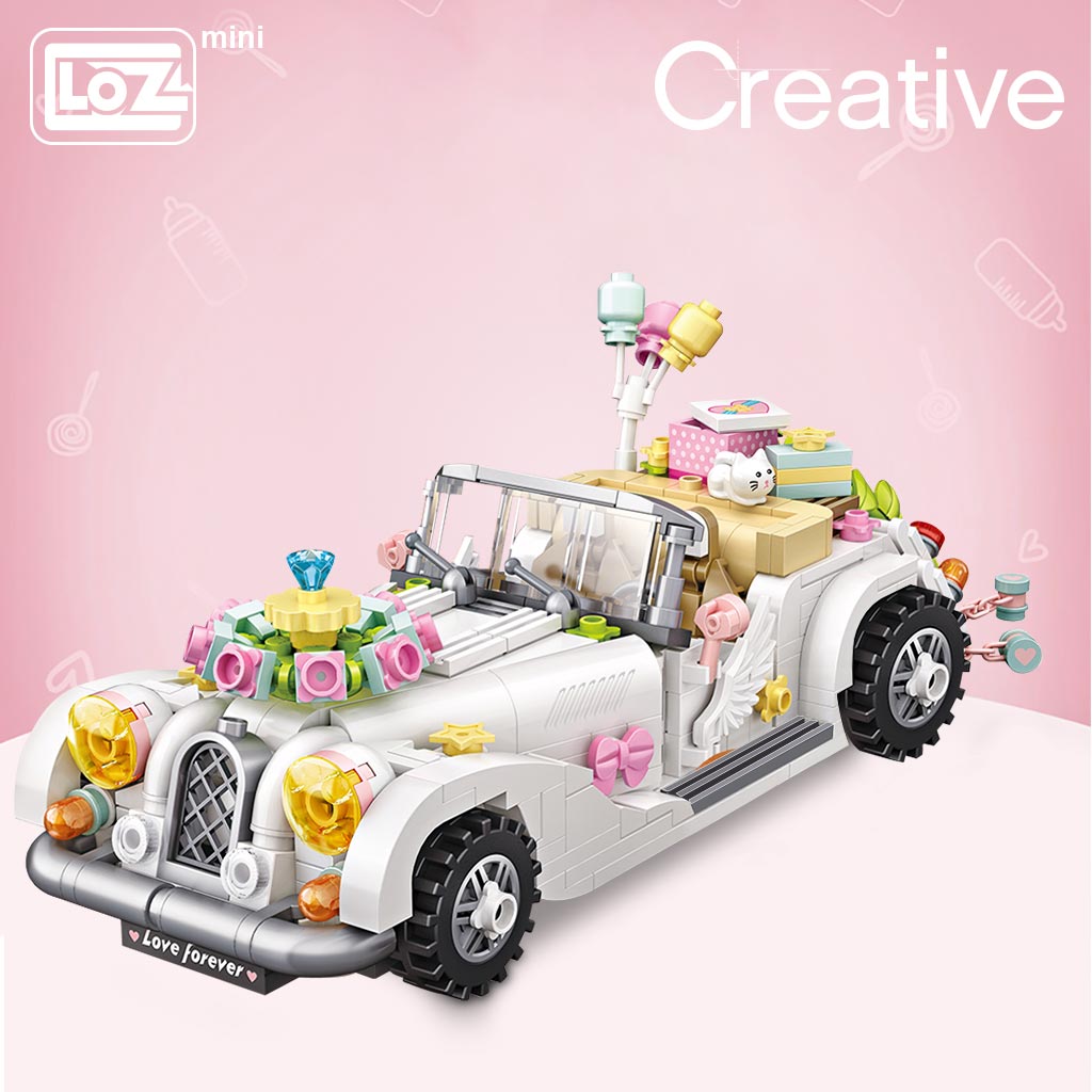LOZ 1119 White Wedding Car