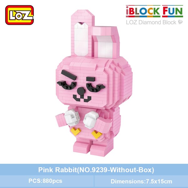 LOZ 9239 Pink Rabbit