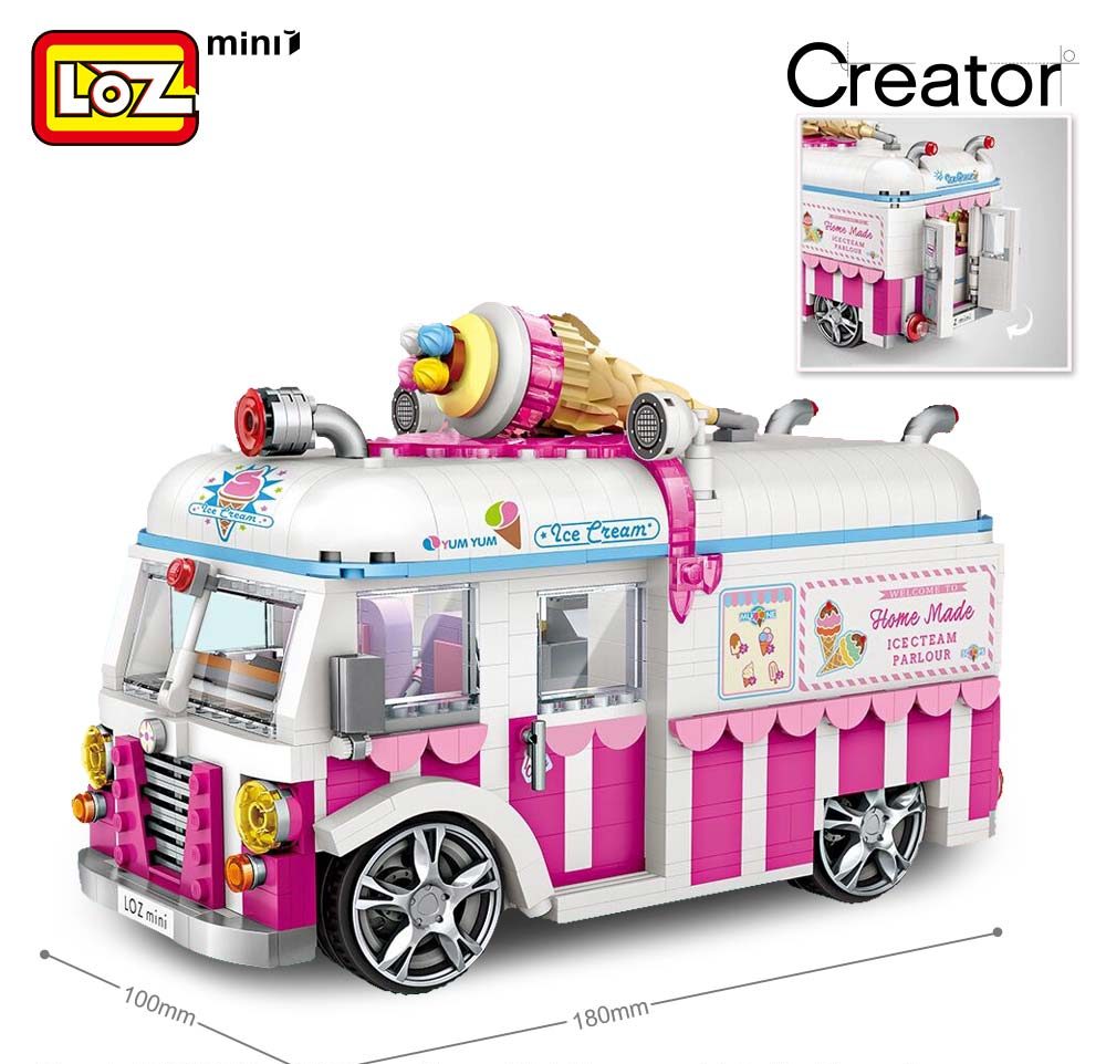 LOZ 1112 Ice Cream Van Car