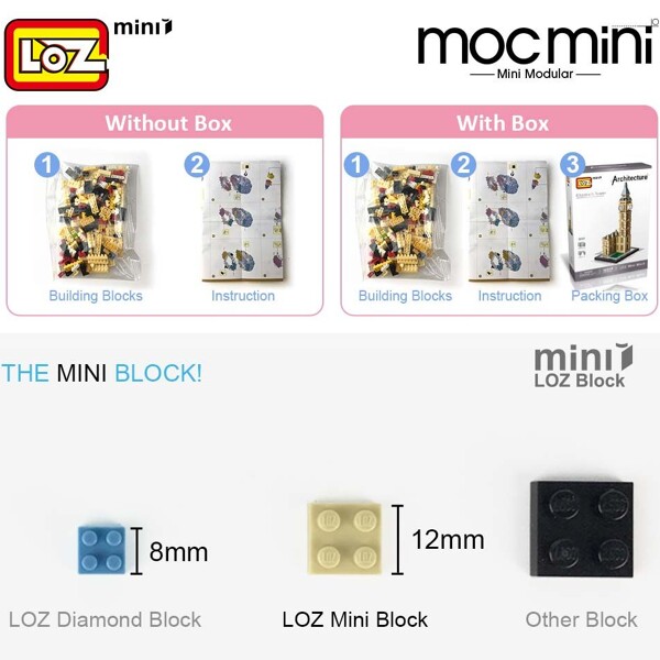 LOZ 1727-1728 Amusement Park Set