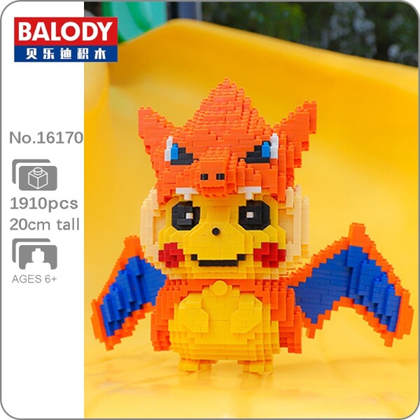 BALODY 16170 Charizard Pikachu