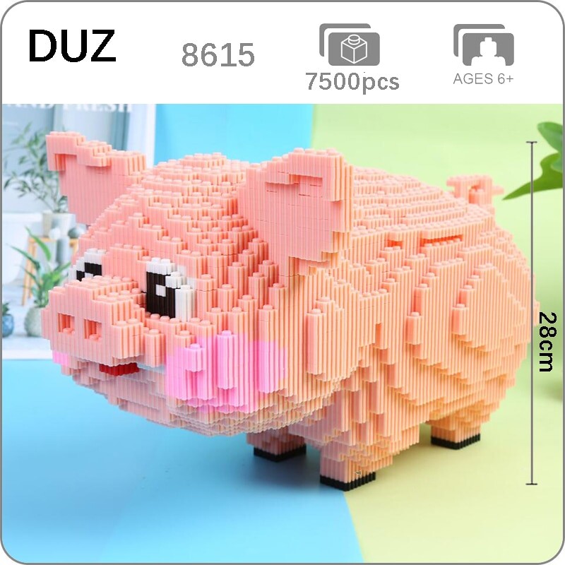 DUZ 8615 Cute Pink Pig