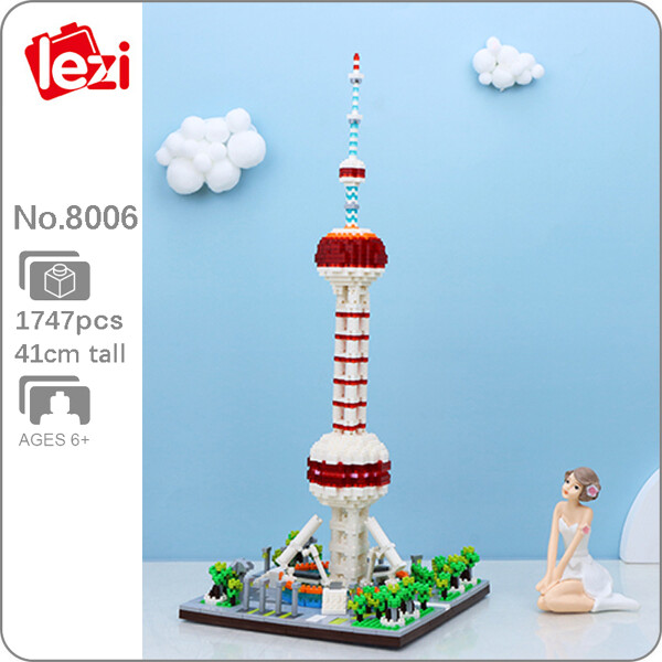LEZI 8006 The Oriental Pearl Tower
