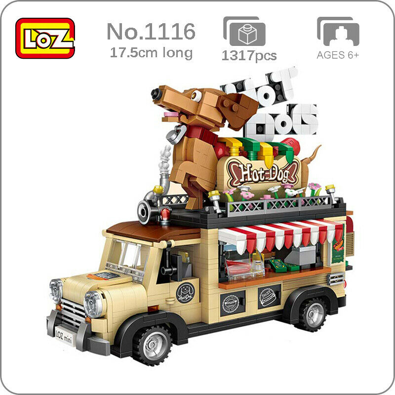 LOZ 1116 Hot Dog Car