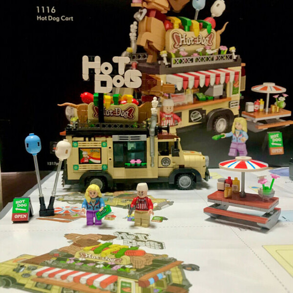 LOZ 1116 Hot Dog Car
