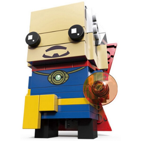 LOZ 6801-6818 Rocky Wonder Woman Iron Man Robin Spiderman Thor Superhero Brickheadz