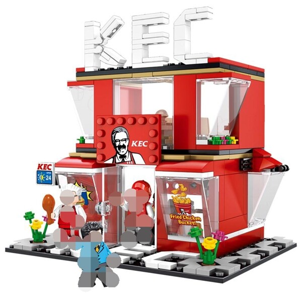SEMBO 6010 - 6013 & 601017 - 601024 Street Mini Shop