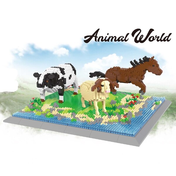PZX 6625-6627 Animal World