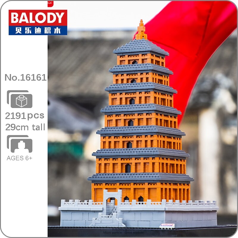 Balody 16161 Wild Goose Pagoda Tower