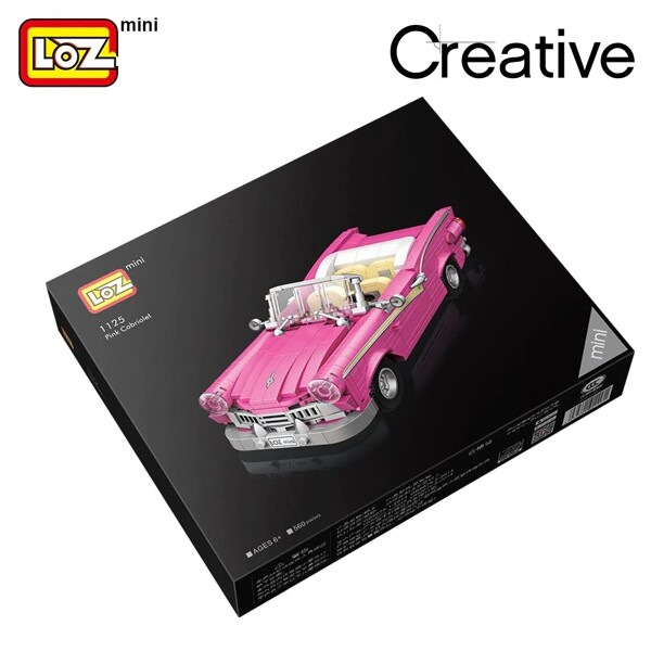 LOZ 1125 Pink Classic Car