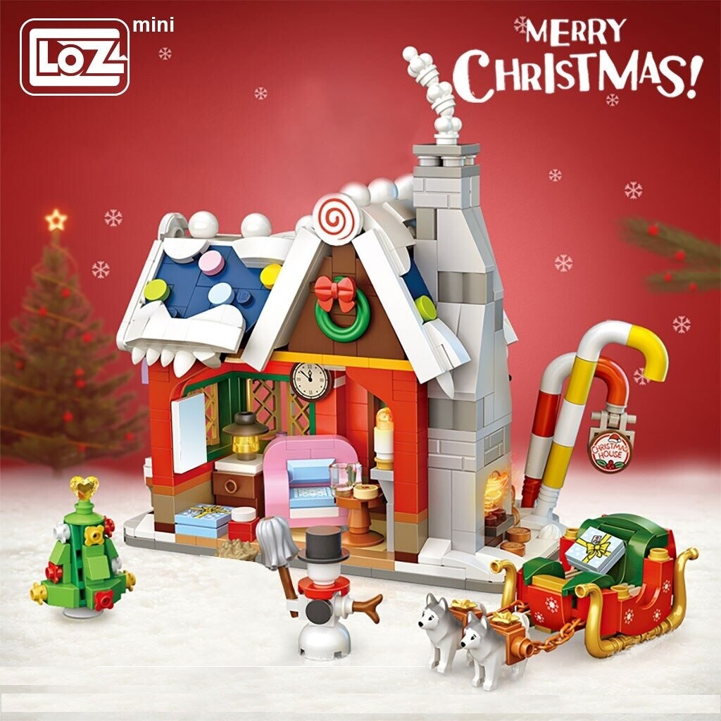 LOZ 1223 New Christmas House