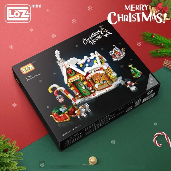 LOZ 1223 New Christmas House
