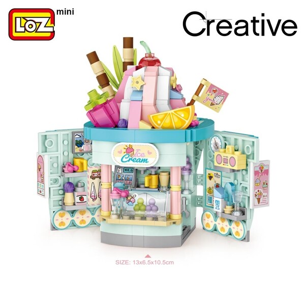 LOZ 1745-1746 Ice Cream Shop and Toast Shop
